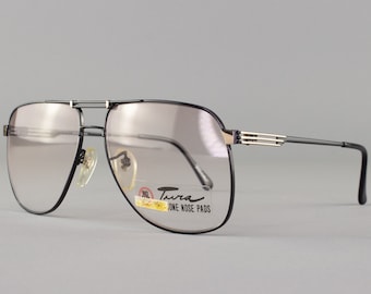 Gafas vintage / Gafas de años 80 / Marco de gafas Tura / - Etsy España