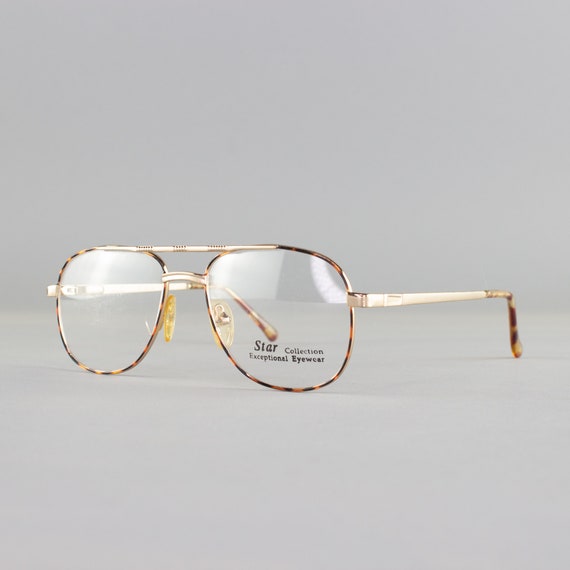 1990s Vintage Eyeglasses | 90s Glasses | Gold Eye… - image 3