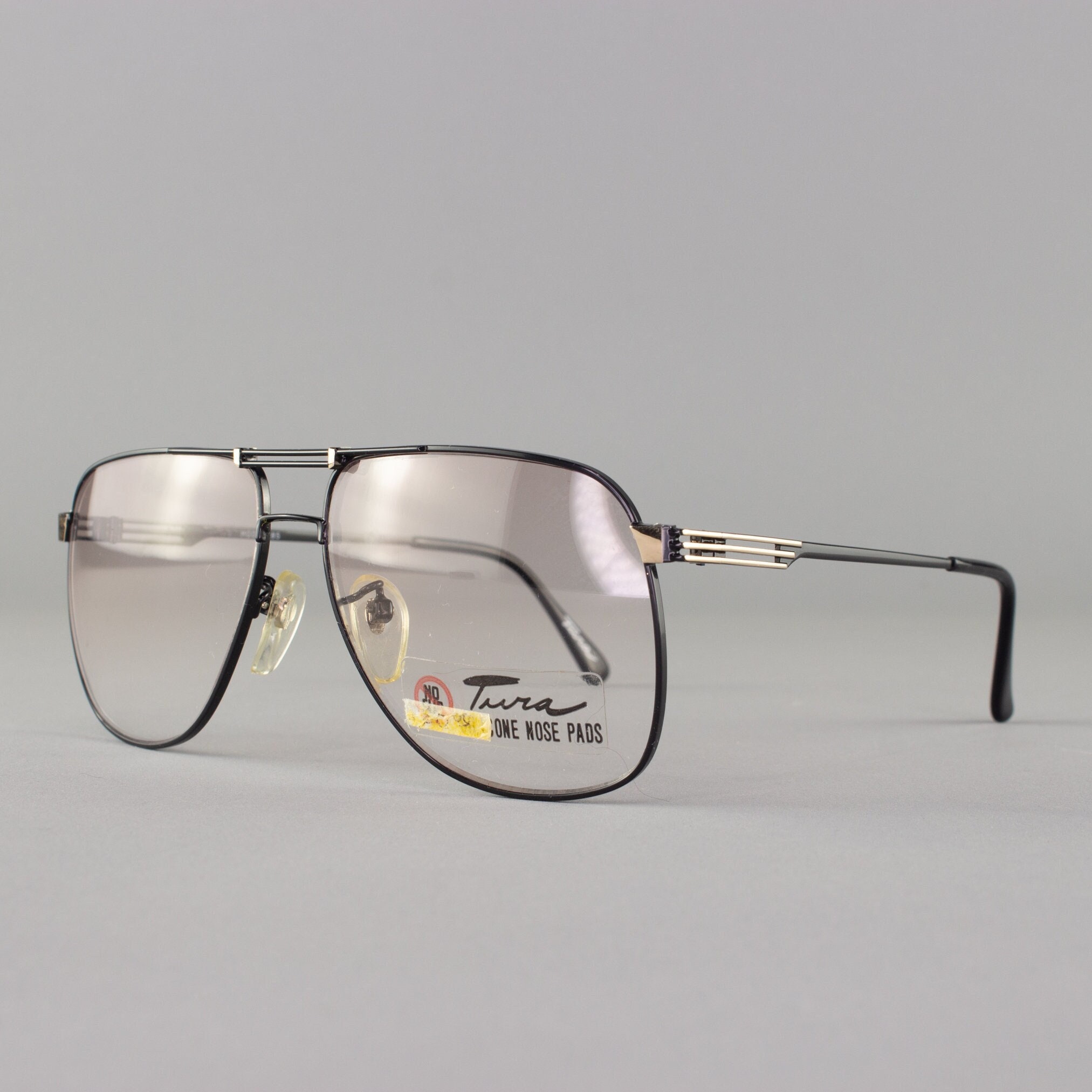 Vintage Eyeglasses 80s Glasses Tura Eyeglass Frame Made in Italy