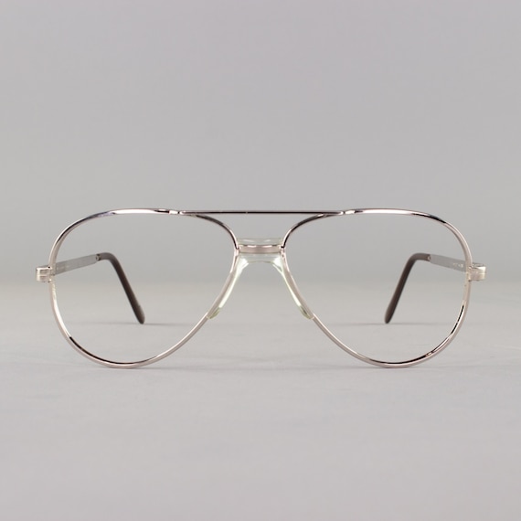 Vintage 1980s Glasses Aviator Glasses 80s Eyeglass -