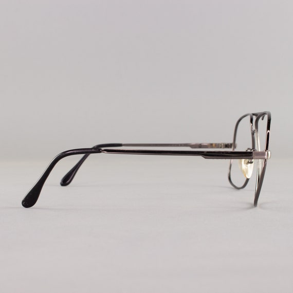 80s Pewter Vintage Aviator Glasses | 80s Frames |… - image 4