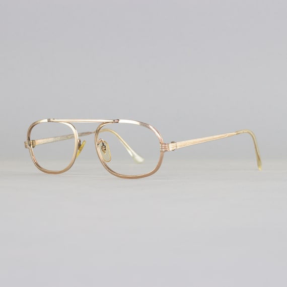 70s Glasses Frames | Vintage Aviator Eyeglasses |… - image 3