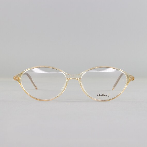 Vintage Glasses  1990s Eyeglasses  Oval Eyeglass Frame  - Etsy