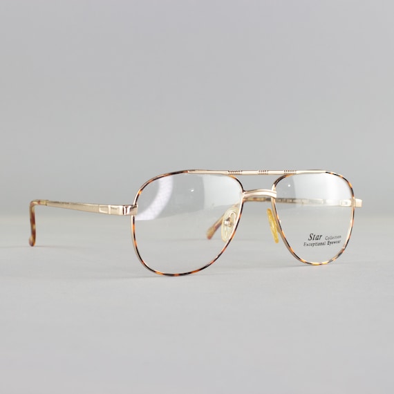 1990s Vintage Eyeglasses | 90s Glasses | Gold Eye… - image 2