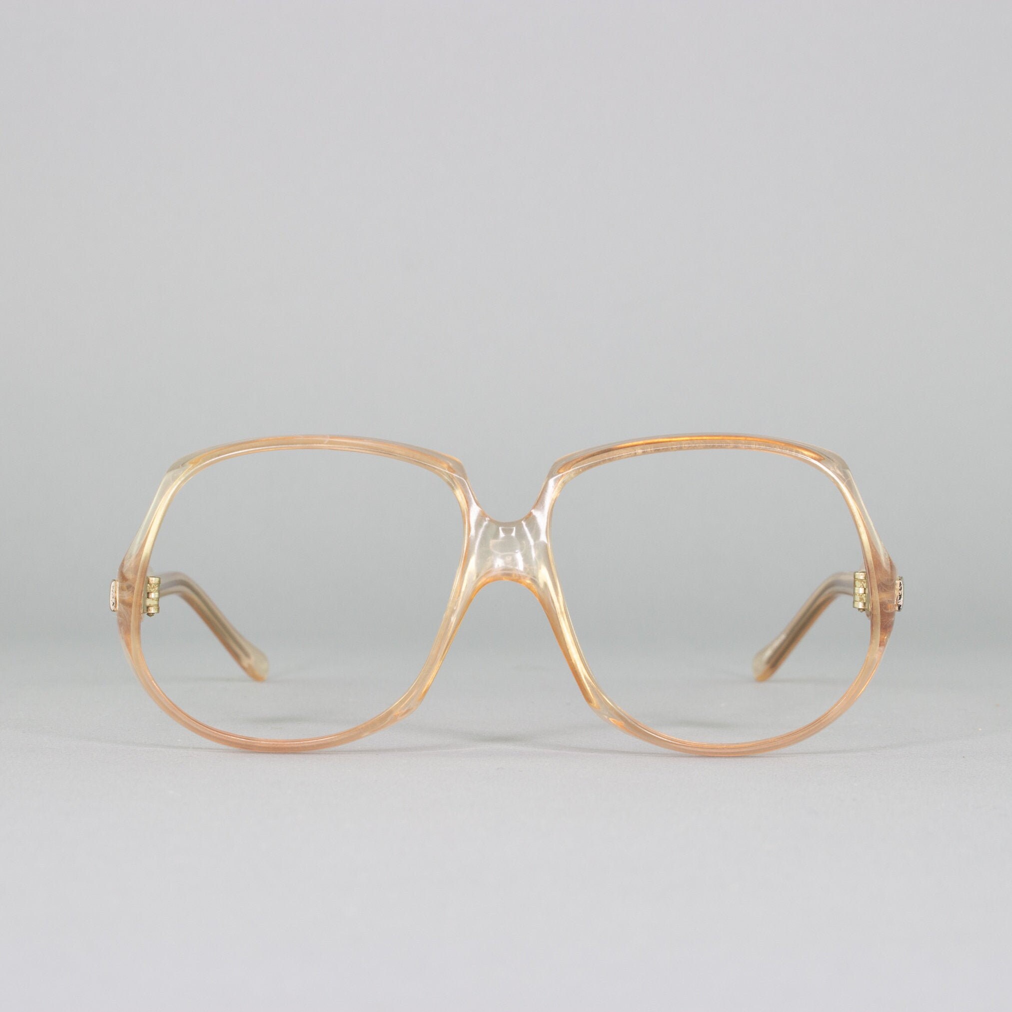 80s Glasses Vintage Eyeglasses Clear Glasses Frame 1980s Aesthetic Vintage Deadstock R107