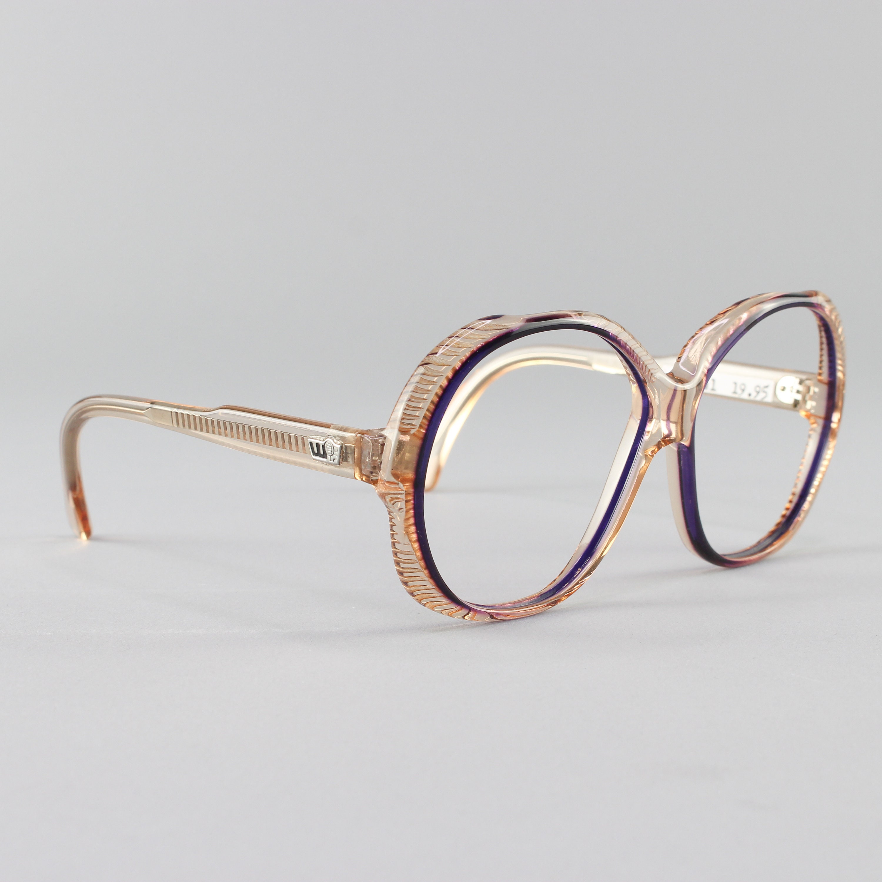 Vintage 70s Glasses Oversized Round Eyeglasses 1970s Eyeglass Frame Vintage 70s Glasses Oversized Round Eyeglasses 1970s Eyeglass Frame