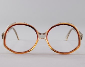 Vintage Eyeglasses | 70s Glasses | Oversized Vintage Eyeglass Frame | 1970s Aesthetic - Ravenna 2