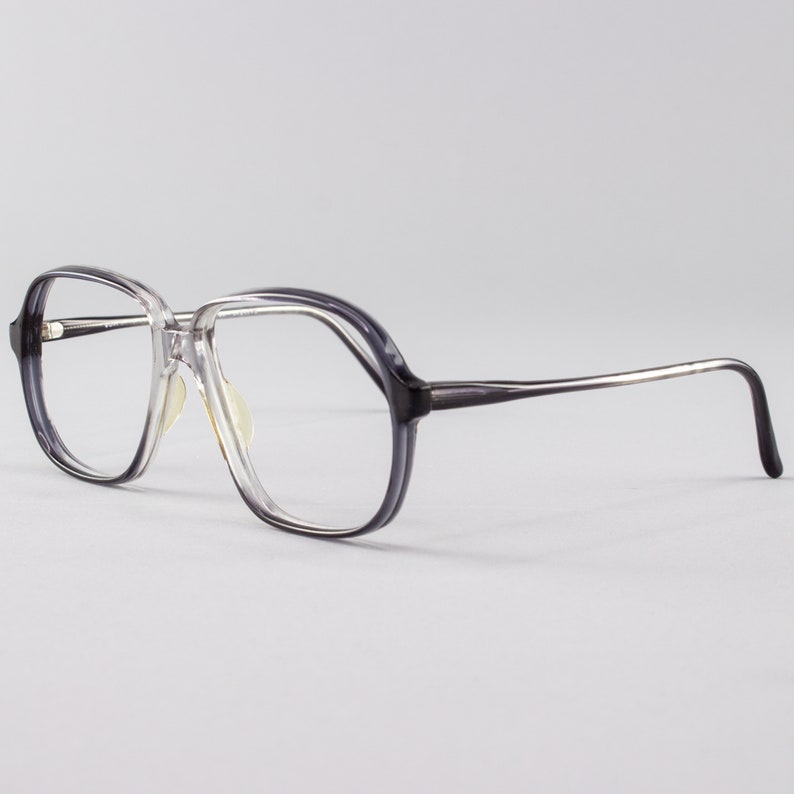 1980s Vintage Eyeglasses Clear Vintage Glasses 80s Eyeglass Frames Vintage Deadstock Deadstock Glasses Pisa 21770 image 3