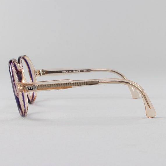 Vintage 70s Glasses | Oversized Round Eyeglasses … - image 4