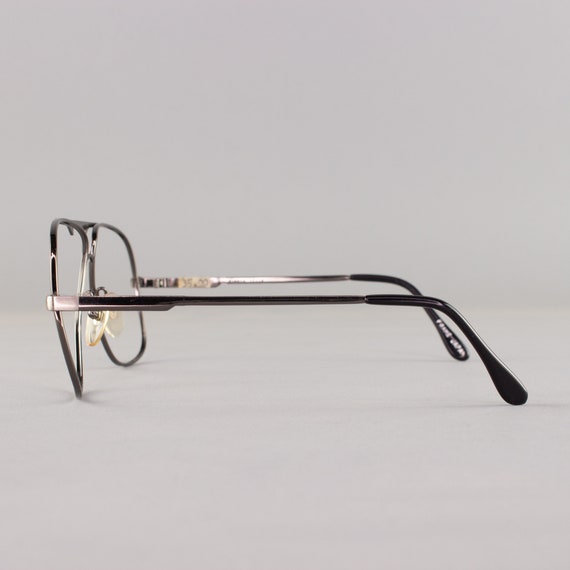 80s Pewter Vintage Aviator Glasses | 80s Frames |… - image 5