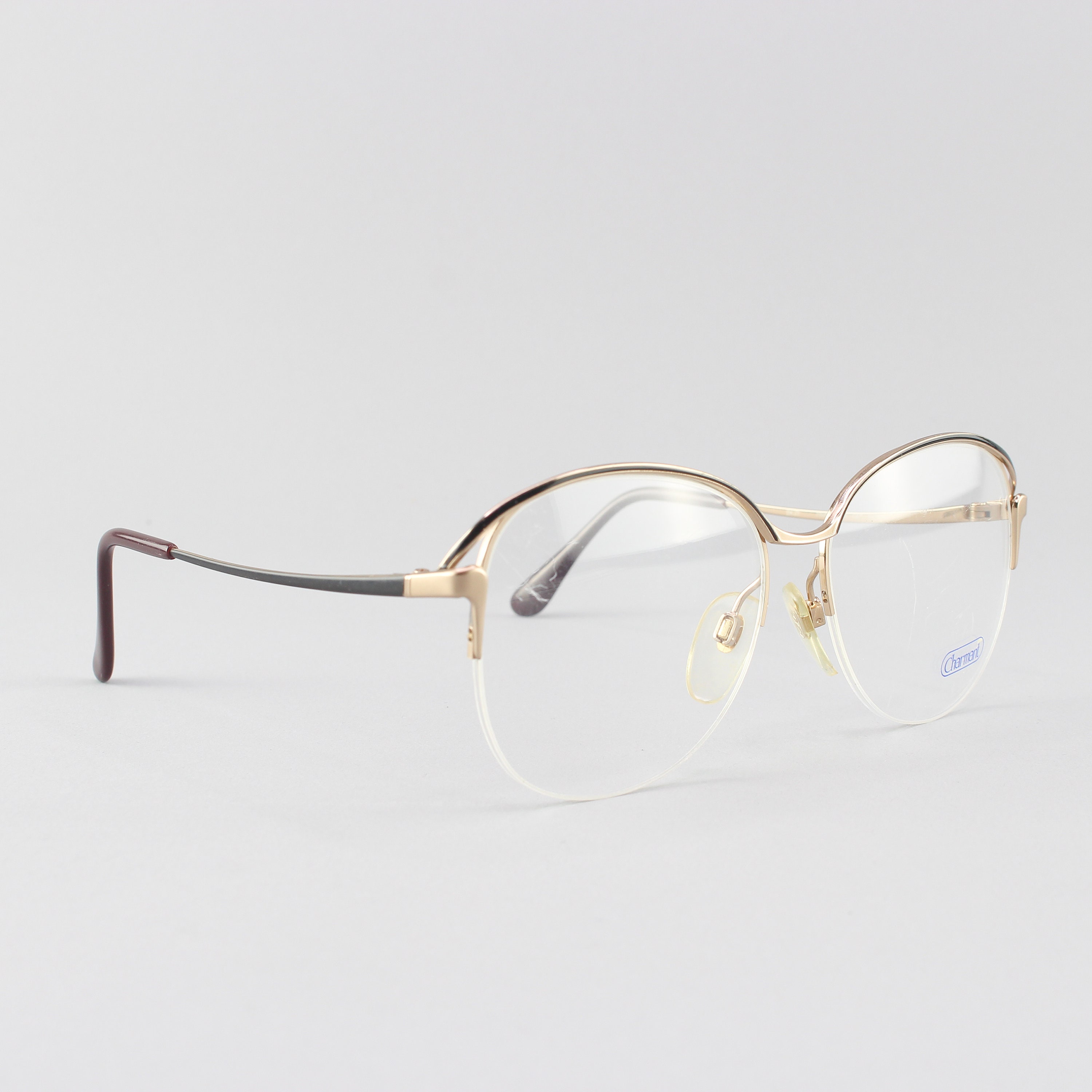 80s Glasses Vintage Eyeglasses Round Eyeglass Frame 1980s Look 4410
