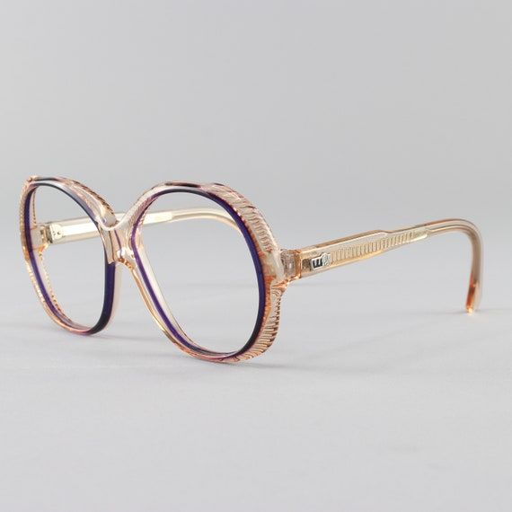 Vintage 70s Glasses | Oversized Round Eyeglasses … - image 3