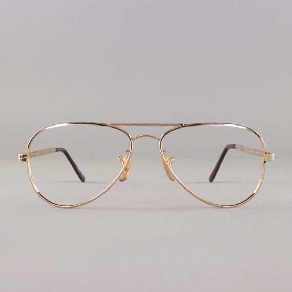 Gouden Bril Vintage jaren '80 glazen Jaren - Etsy België
