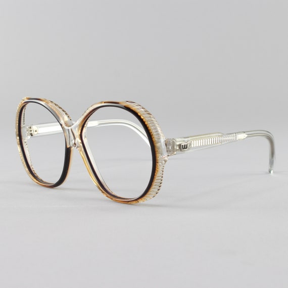 Vintage Eyeglasses |  Oversized Round 70s Glasses… - image 3