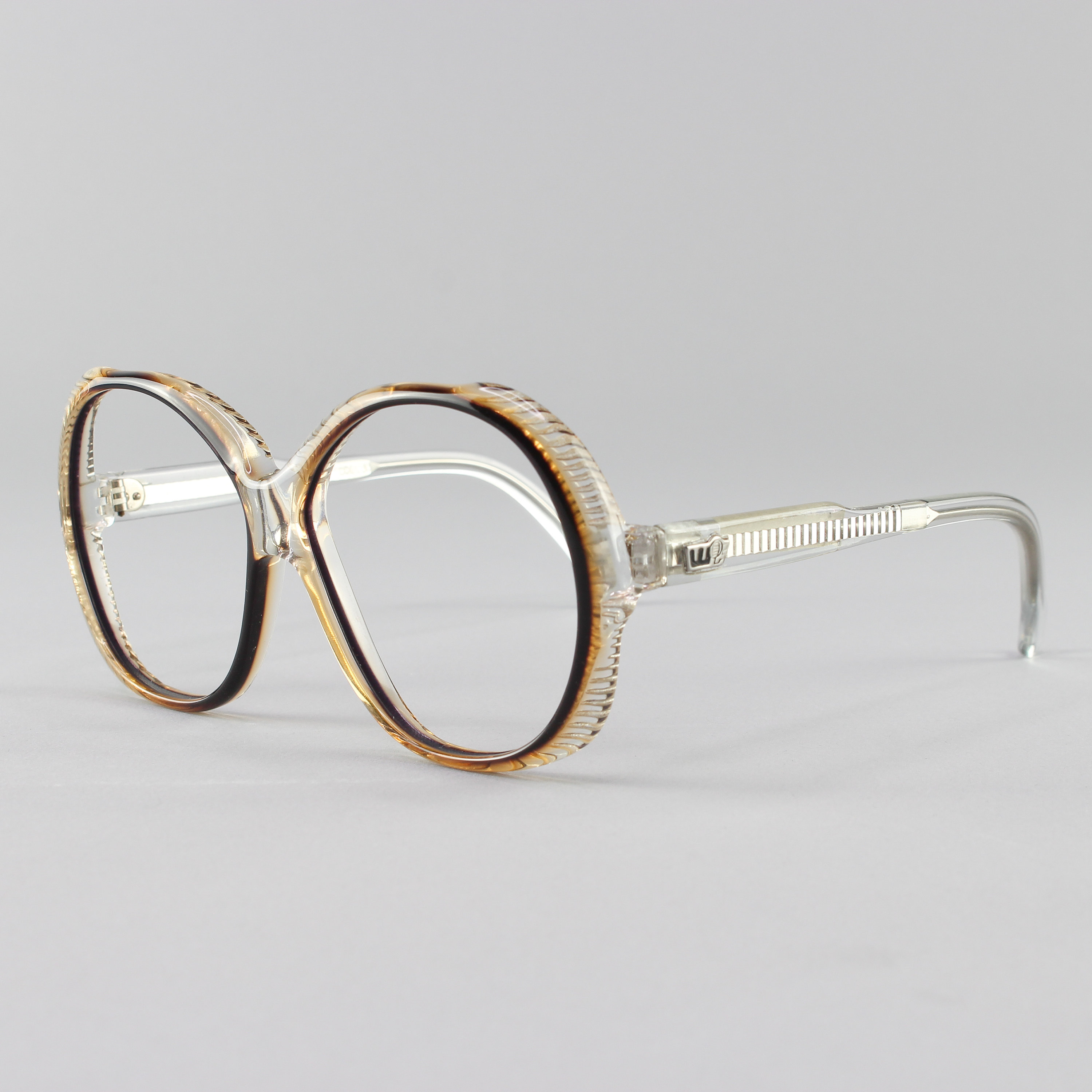 Vintage Eyeglasses Oversized Round 70s Glasses 1970s Etsy 