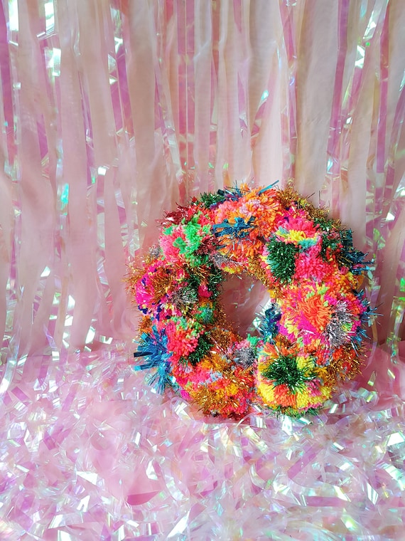 Pompom Wreath Craft Kit Pompom Wreath Craft Kit