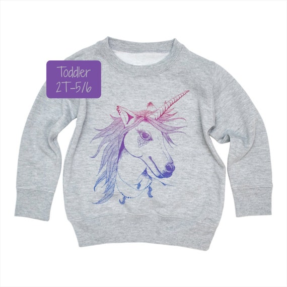 unicorn sweatshirt for girls