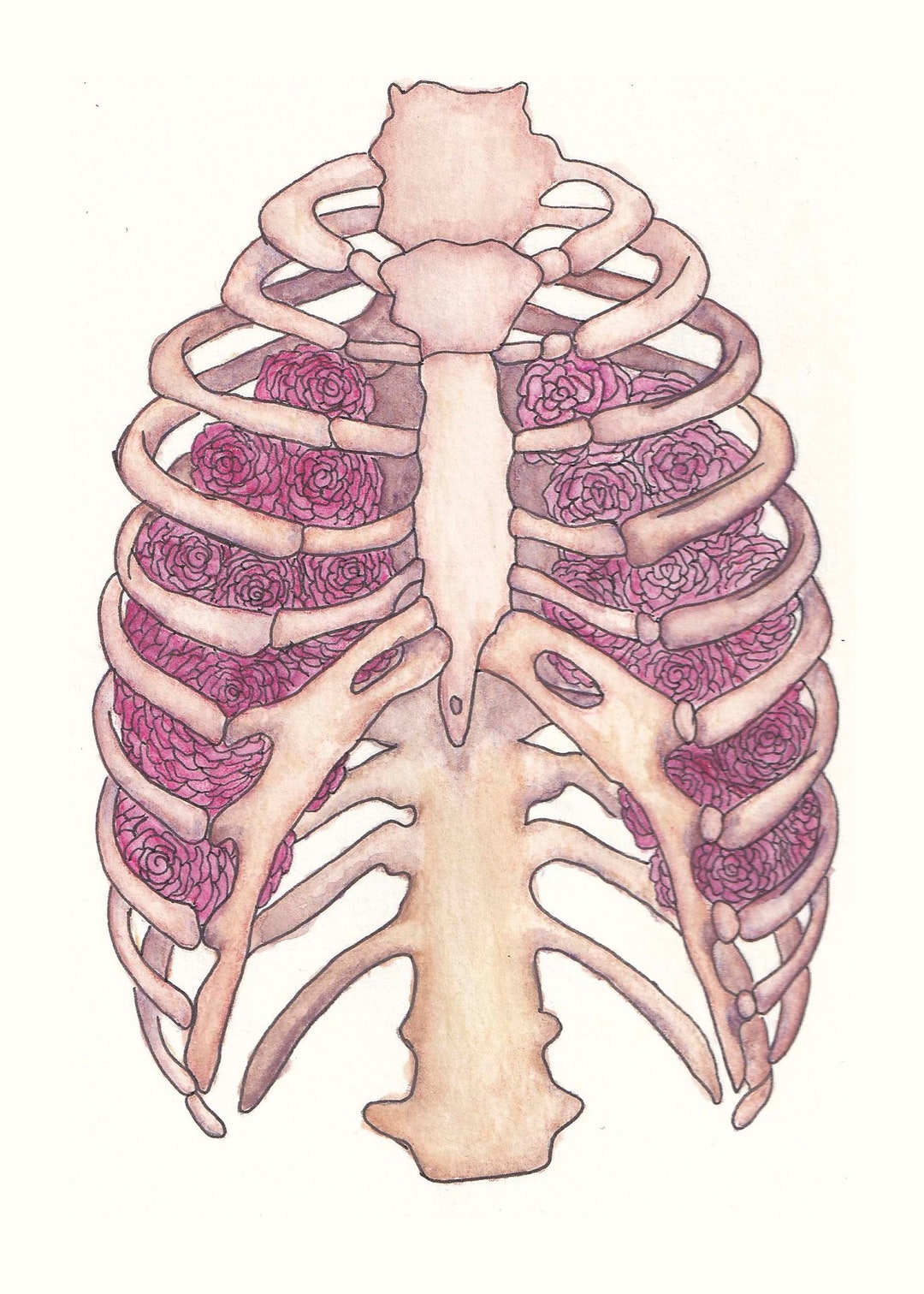 Rose Lungs Etsy Rose Lungs Etsy