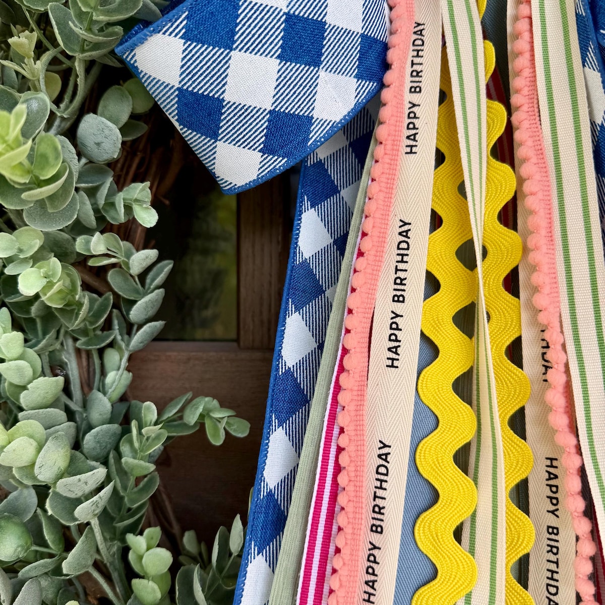 Birthday Ribbon Bundle for Wreath