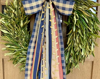 Spiced Cider Fall Ribbon Bundle with a Bow - 24” Long