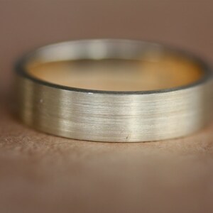 Wedding engraved ring, Engagement ring, Simple classic wedding ring, 14K yellow gold wedding band, classic ring, personalized ring