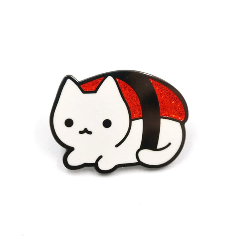 Sushi Cat Enamel Pin Etsy