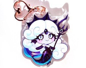 Cookie Run | Black Pearl Cookie keychain