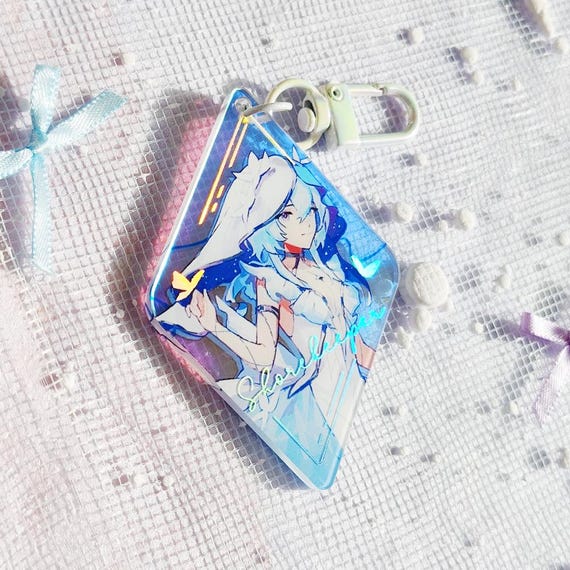 Shorekeeper Holographic Keychain | Wuthering Waves