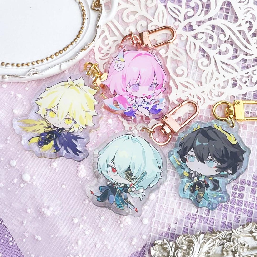 HSR | Phainon Anaxa Cyrene Dan Heng Chibi Keychains - Etsy
