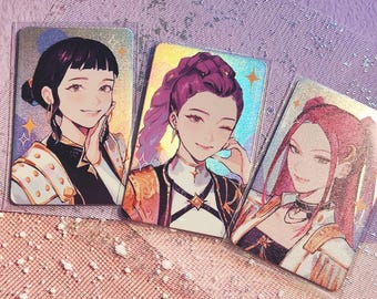 30-55 Stück Kpop Dämonenjäger Karte Fotokarten Kpop Rumi Mira Zoey Jinun
