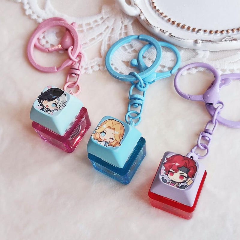 Gambit Keychain Marvel Rivals Marvels Rivals Accessories - Etsy