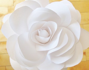 Unique Forever Rose Bouquet - Paper Flower Decorations - Alternate Bridal Party Flowers