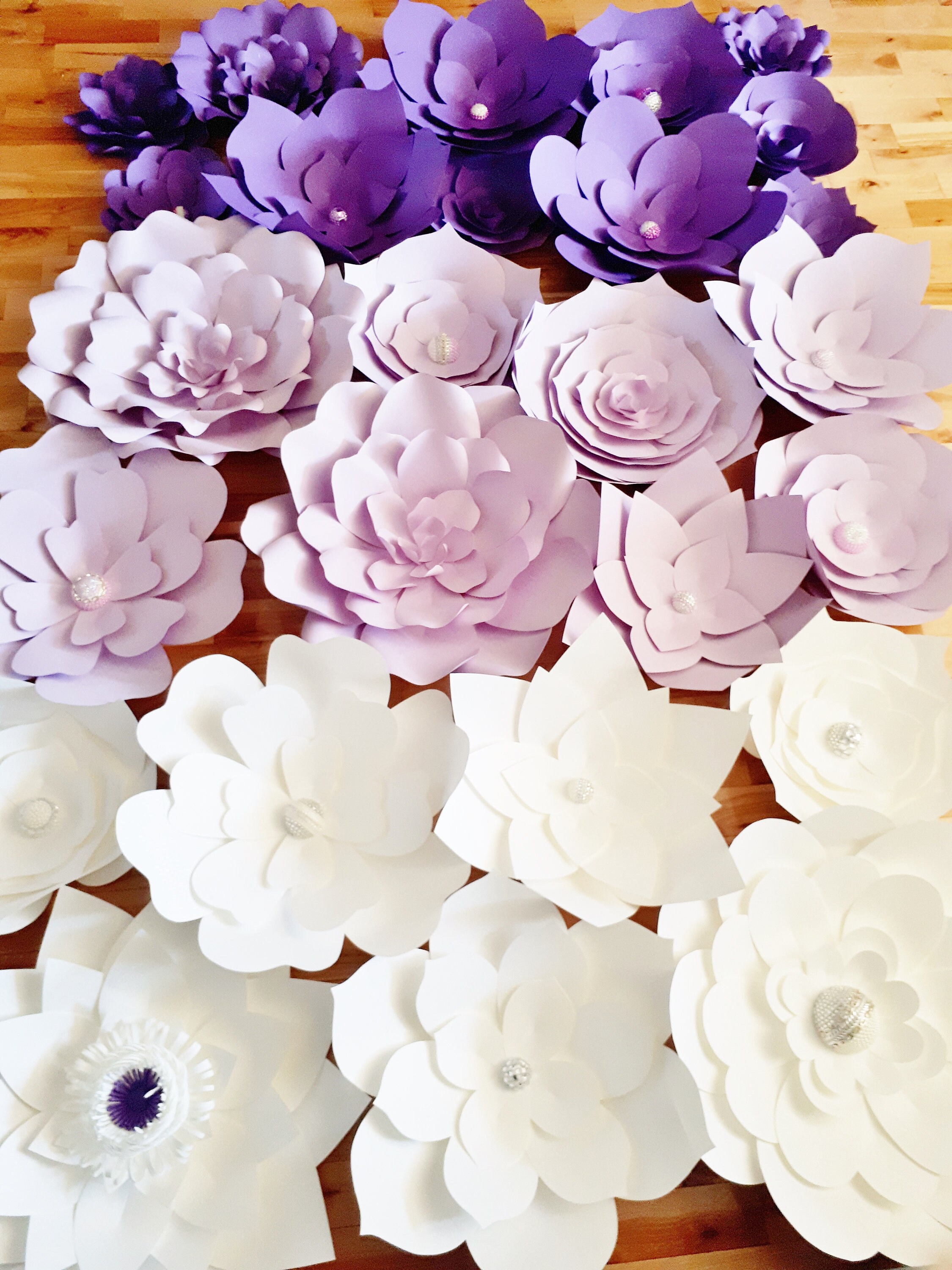 Big Paper Flower Backdrop