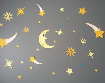 Solar System Wall Art: Handmade Outer Space Backdrop
