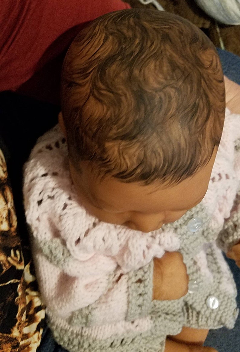 Realborn Johanna awake reborn baby doll by bonny wee baby nursery