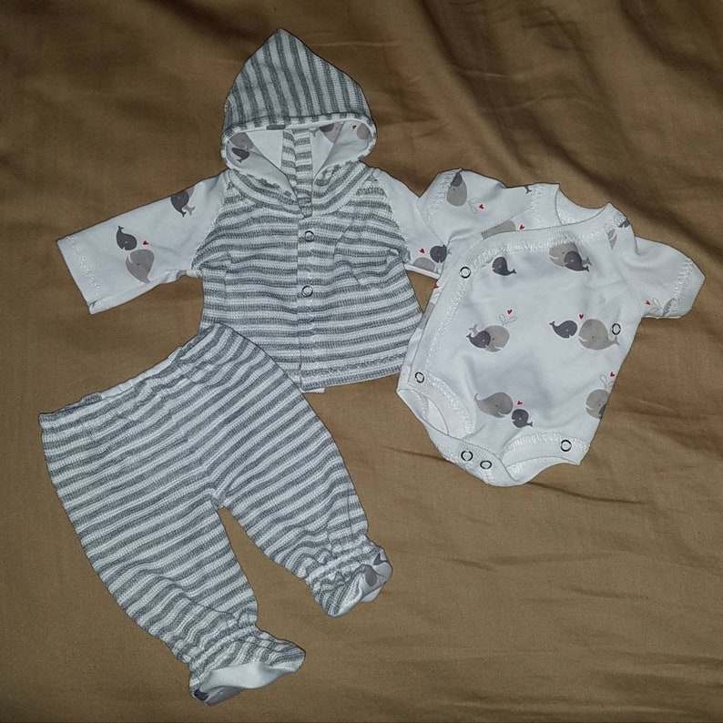 Small preemie reborn baby doll clothes 1315 inches complete Etsy