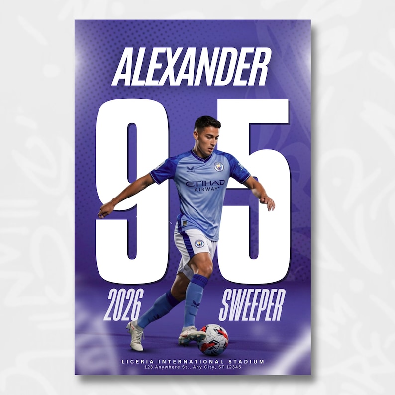Soccer Pro Pack Bundle, Soccer Canva Posters, Senior Sports Banners, Custom Cards Templates, Graduation Gift Memory Mates Sports Photography