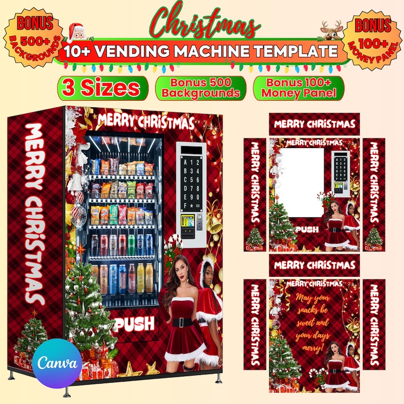 Christmas Vending Machine Template Bundle editable DIY Vending Machine christmas-vending-machine-template-bundle-editable-diy-vending-machine