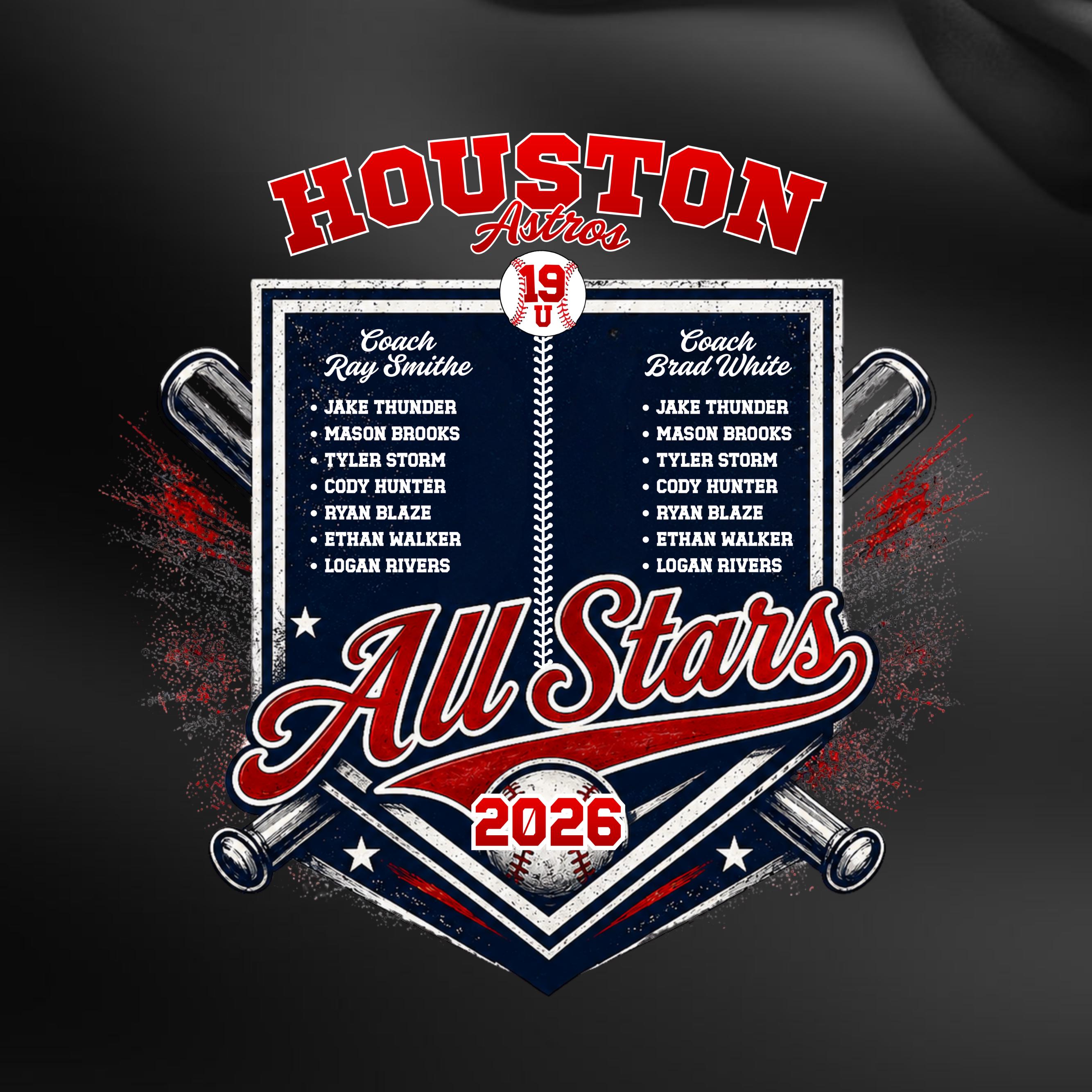 Baseball Roster Layout Baseball Roster Back Canva Template, Baseball All Stars Layout ...