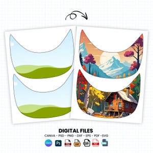 Hat Brim Template, Hat Brim Svg, Blank Hat Template, Baseball Cap ...