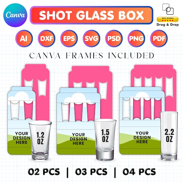 Custom Shot Glasses - Etsy