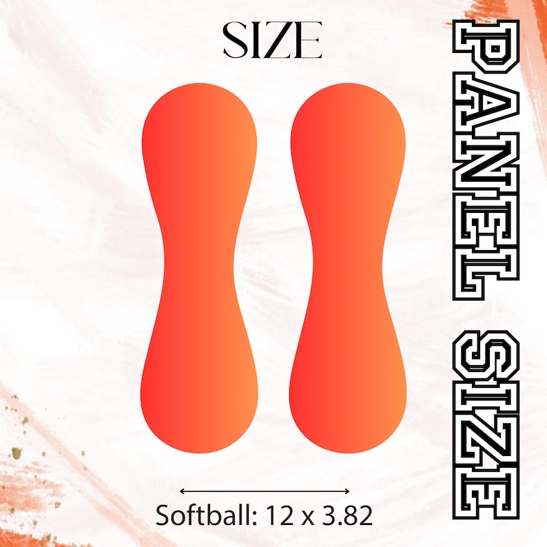Softball Panel Template, Softball Wrap Template, Ball Wrap Template ...