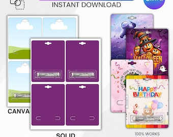 Money Holder Card Template, Money Gift Card Holder, Money Card Svg, Money Holder Svg, Money Card Holder Svg, printable, Instant Download