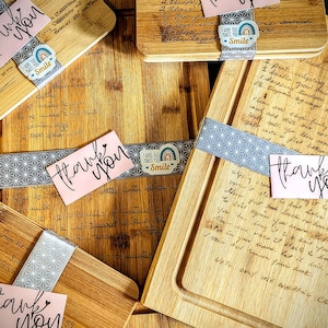 Handwritten Recipe Cutting Board, Custom Cutting Board, Laser Engraved charcuterie board ** Three Sizes ** Family Heirloom Keepsake