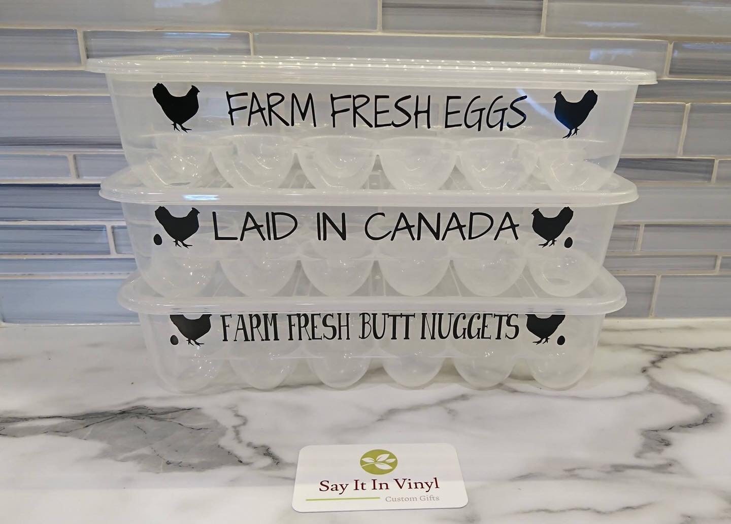 Reusable Plastic Egg Cartons CANADIAN SELLER Etsy