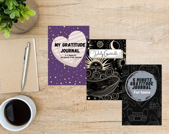 Gratitude Journals for Teens and Adults ** FREE SHIPPING within Canada