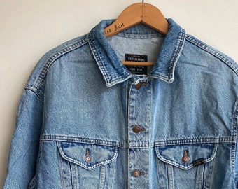 Vintage Jean Jacket- Benneton- made in Italy