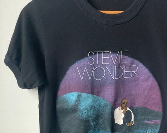 vintage T-shirt - Stevie Wonder In Square Circle Tour- 1988