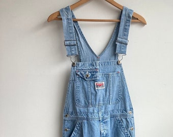 Vintage Denim Overalls- IKEDA- made in Canada- size S- 28-29"