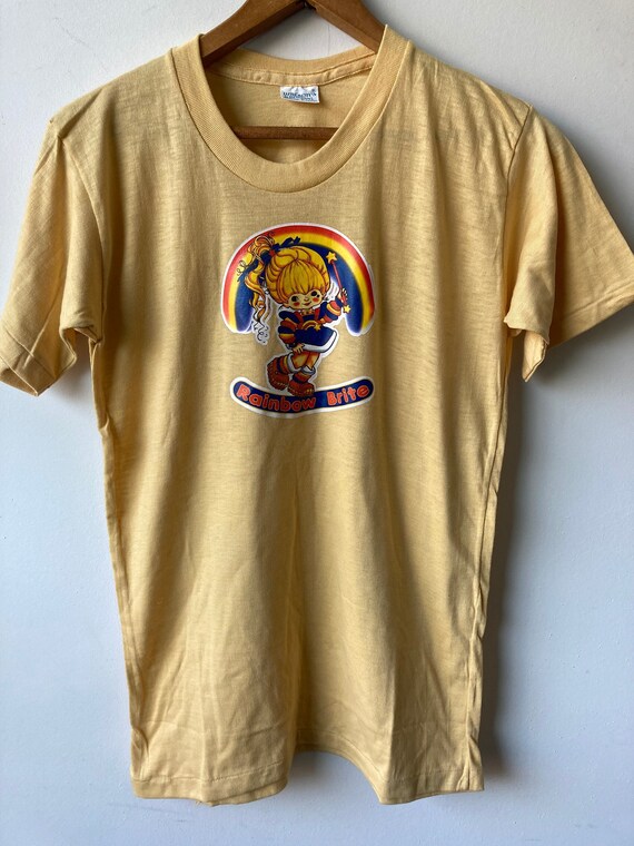 vintage Rainbow Brite Tshirt ironon single stitch Gem